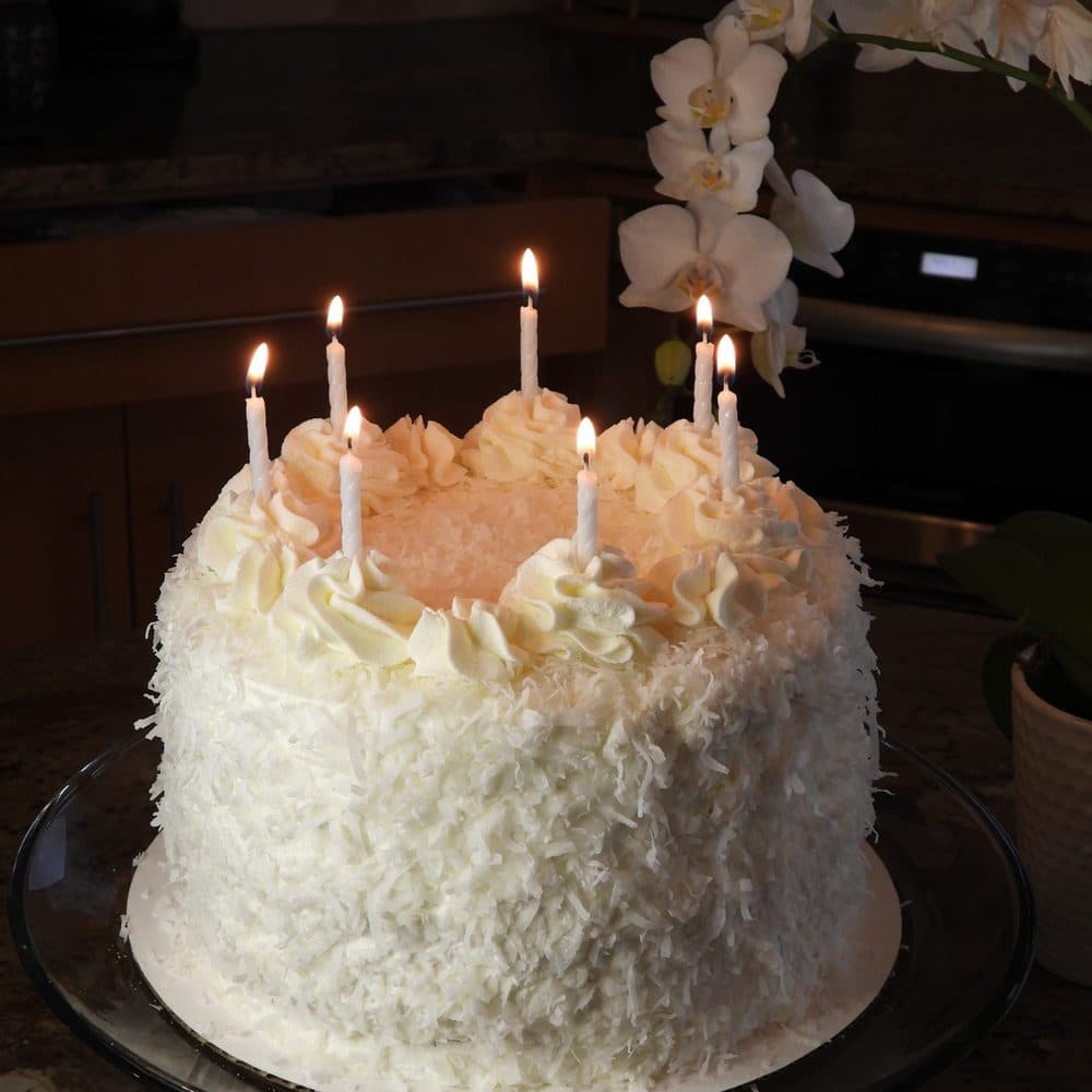 Triple Coconut Layer Cake