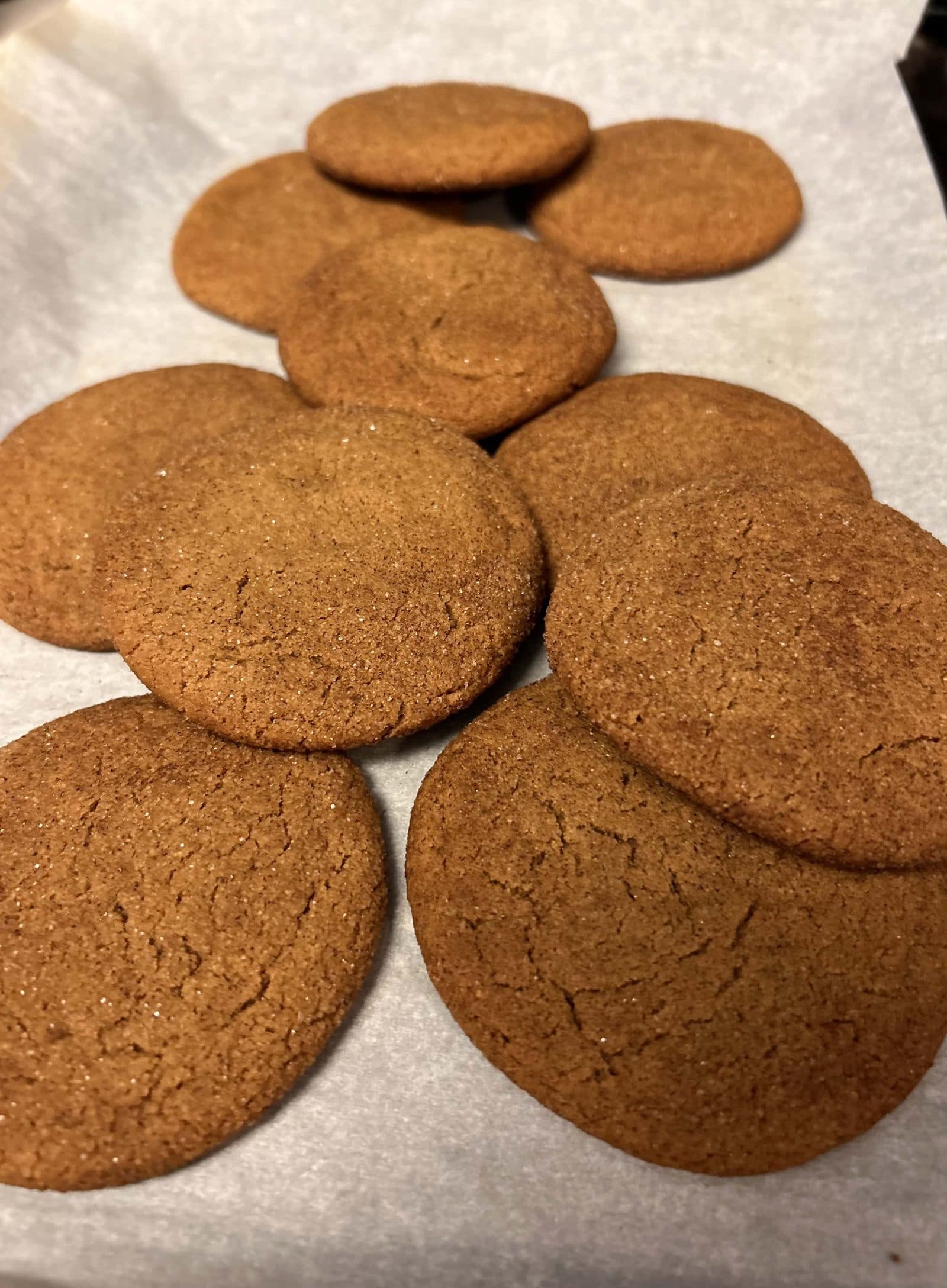 Ginger Molasses Cookies